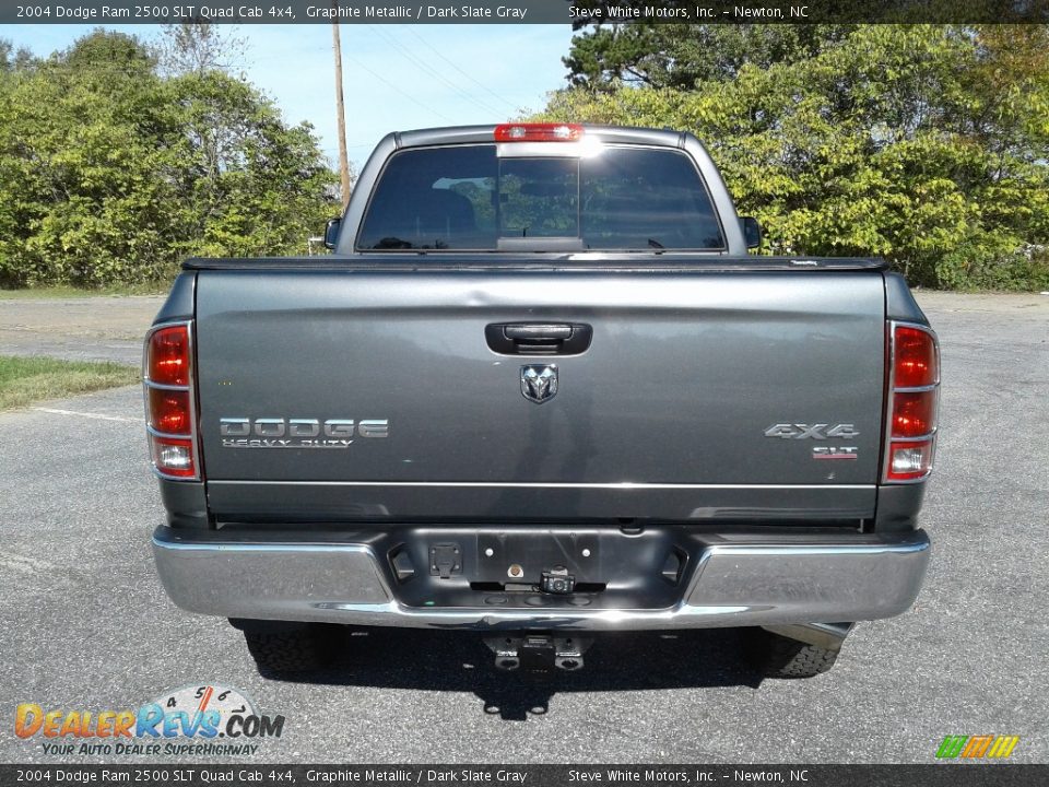 2004 Dodge Ram 2500 SLT Quad Cab 4x4 Graphite Metallic / Dark Slate Gray Photo #7