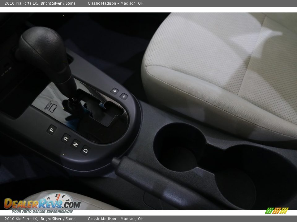 2010 Kia Forte LX Bright Silver / Stone Photo #14