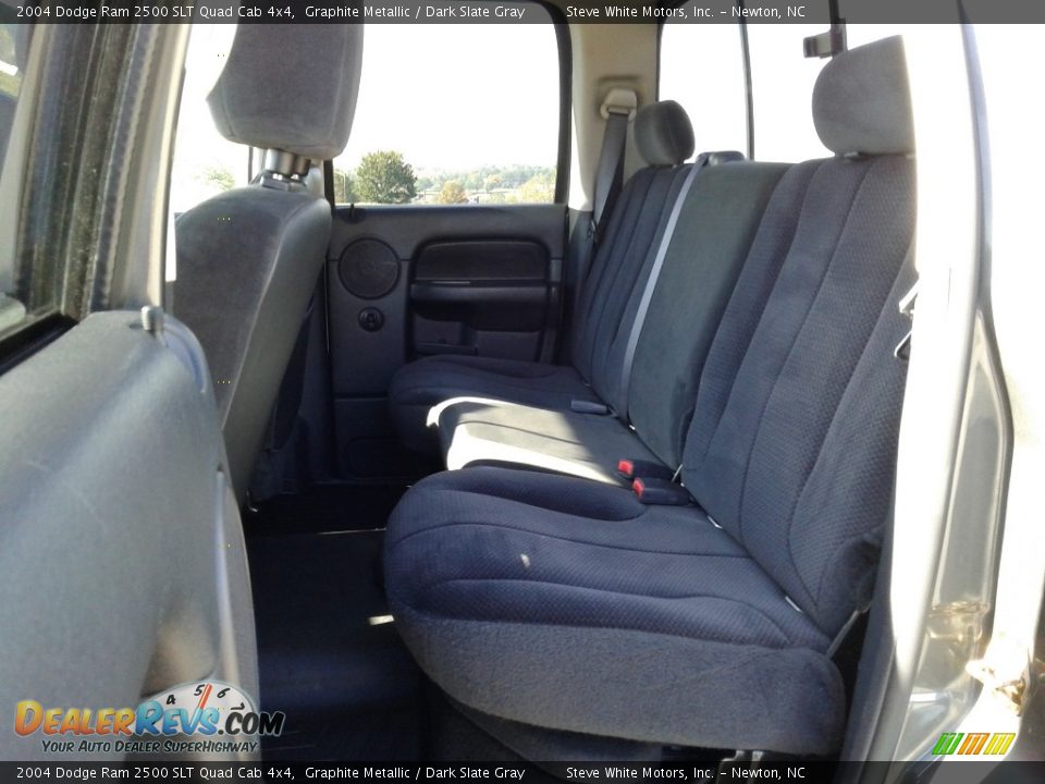 2004 Dodge Ram 2500 SLT Quad Cab 4x4 Graphite Metallic / Dark Slate Gray Photo #11