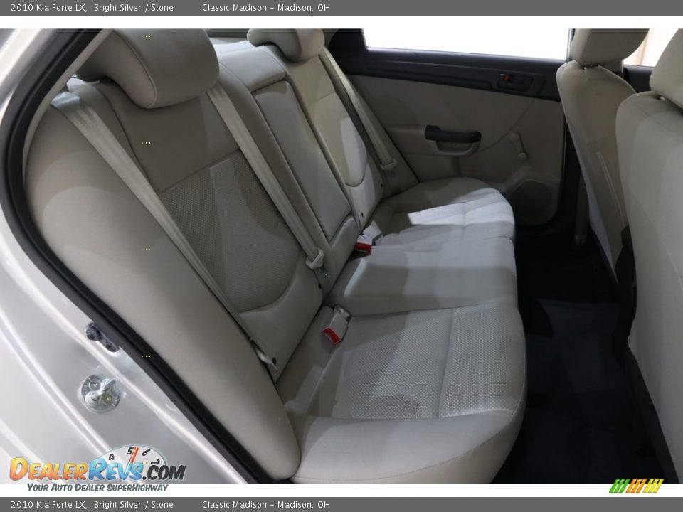 2010 Kia Forte LX Bright Silver / Stone Photo #16