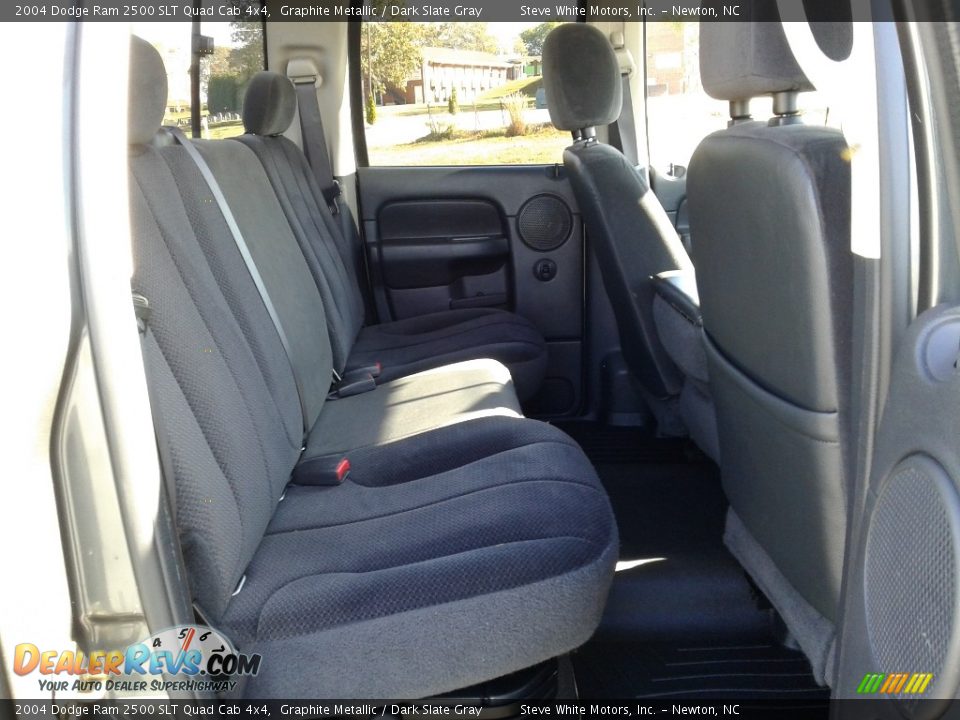 2004 Dodge Ram 2500 SLT Quad Cab 4x4 Graphite Metallic / Dark Slate Gray Photo #18