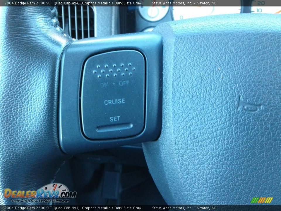 2004 Dodge Ram 2500 SLT Quad Cab 4x4 Graphite Metallic / Dark Slate Gray Photo #20