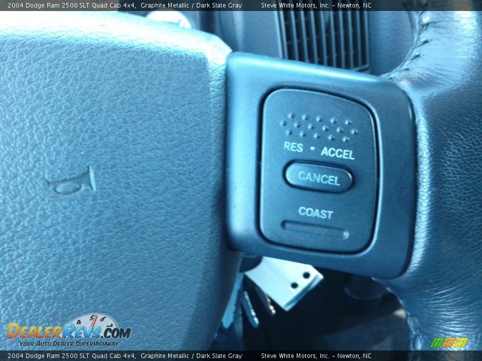2004 Dodge Ram 2500 SLT Quad Cab 4x4 Graphite Metallic / Dark Slate Gray Photo #21