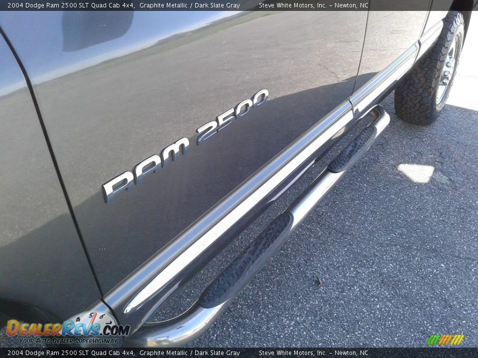 2004 Dodge Ram 2500 SLT Quad Cab 4x4 Graphite Metallic / Dark Slate Gray Photo #28