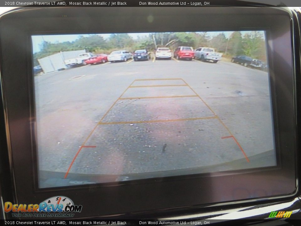 2018 Chevrolet Traverse LT AWD Mosaic Black Metallic / Jet Black Photo #2