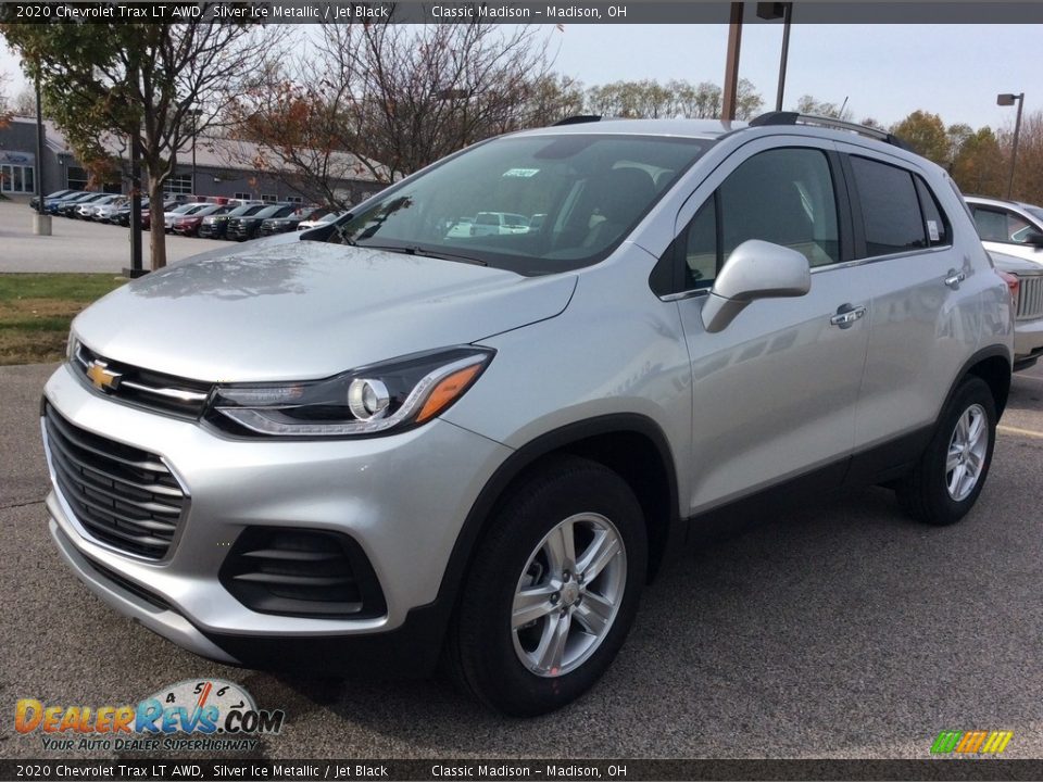 2020 Chevrolet Trax LT AWD Silver Ice Metallic / Jet Black Photo #5