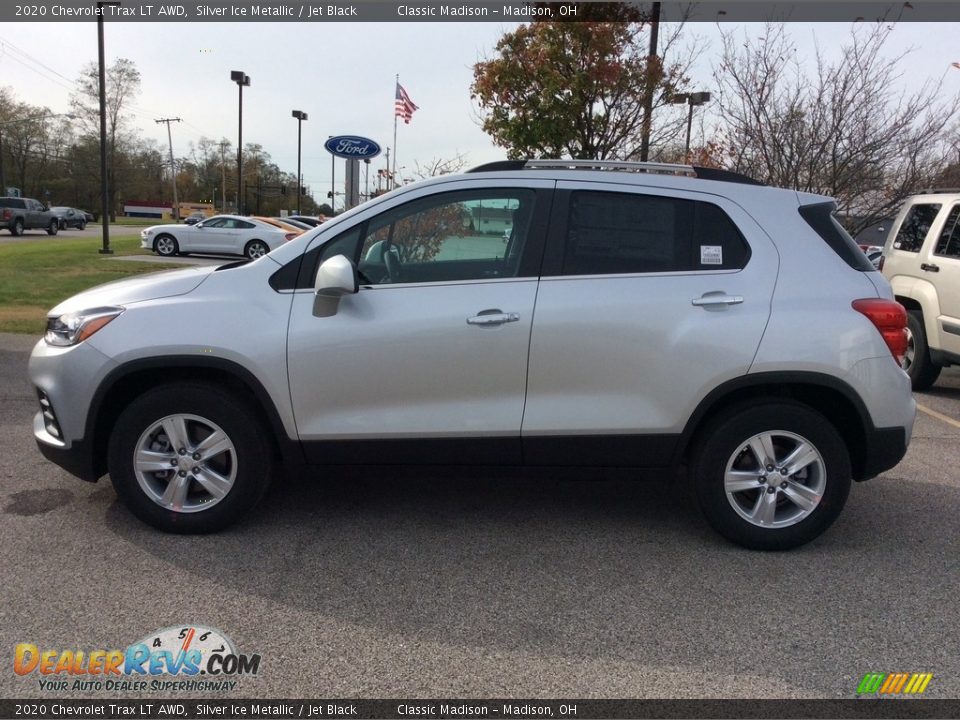 2020 Chevrolet Trax LT AWD Silver Ice Metallic / Jet Black Photo #6