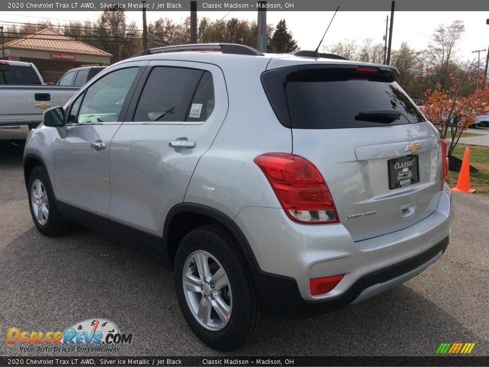 2020 Chevrolet Trax LT AWD Silver Ice Metallic / Jet Black Photo #7