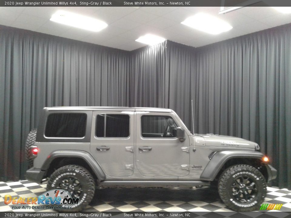 Sting-Gray 2020 Jeep Wrangler Unlimited Willys 4x4 Photo #5