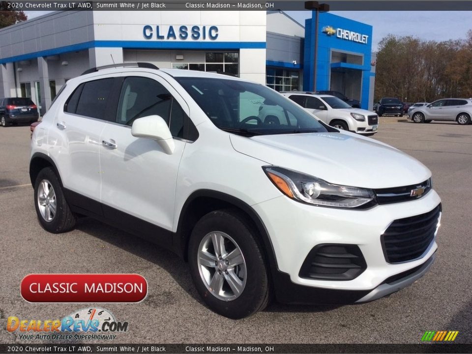 2020 Chevrolet Trax LT AWD Summit White / Jet Black Photo #1