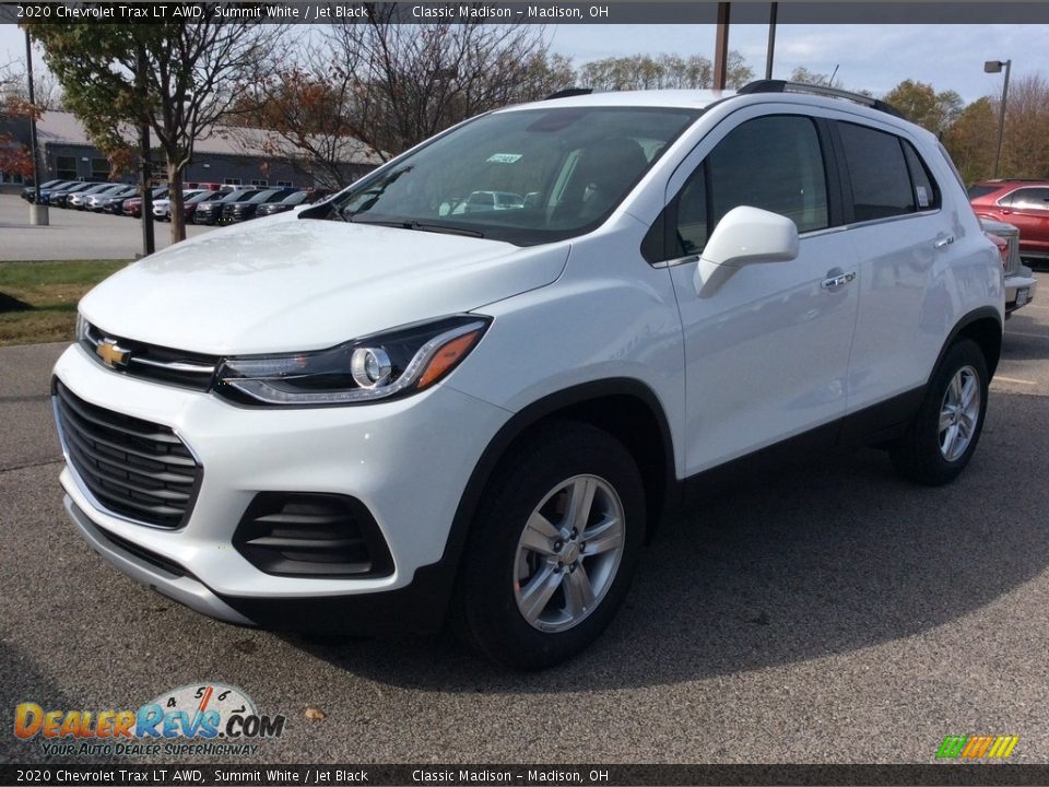 2020 Chevrolet Trax LT AWD Summit White / Jet Black Photo #5