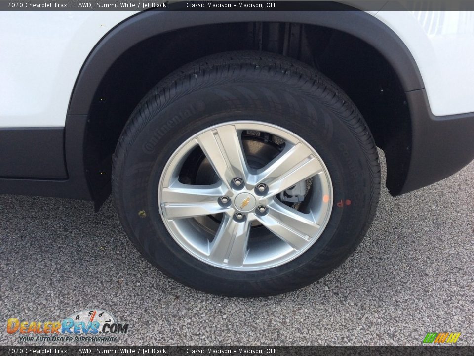 2020 Chevrolet Trax LT AWD Summit White / Jet Black Photo #9