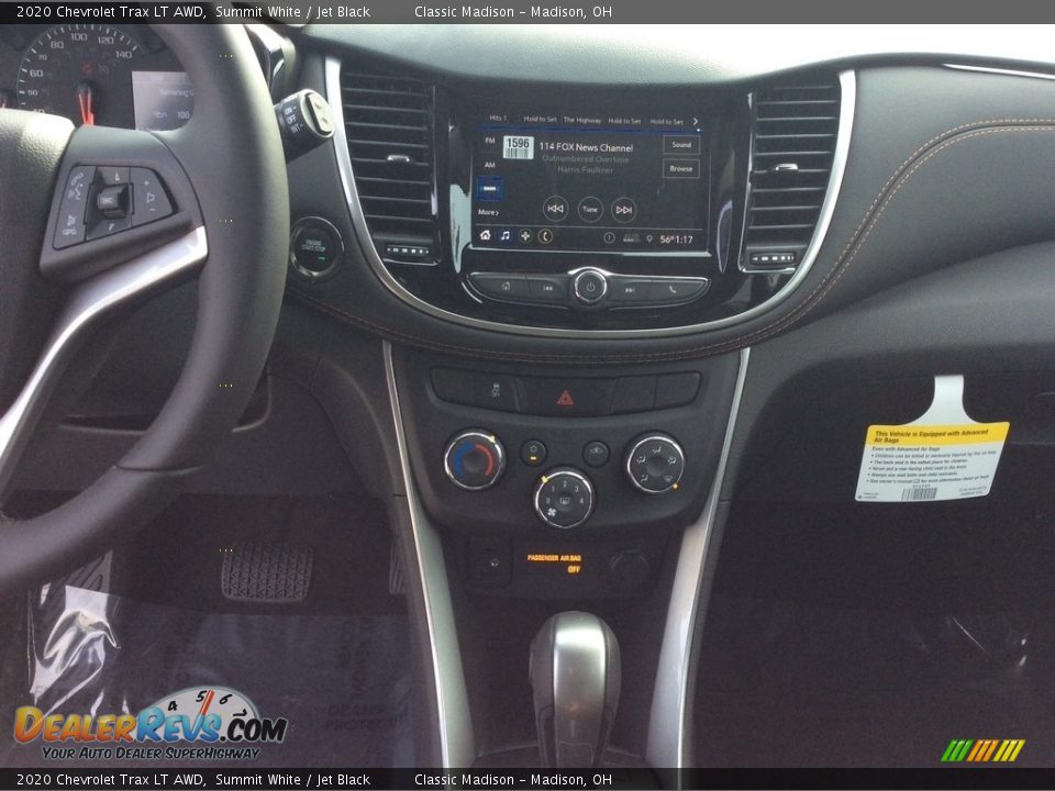 2020 Chevrolet Trax LT AWD Summit White / Jet Black Photo #13