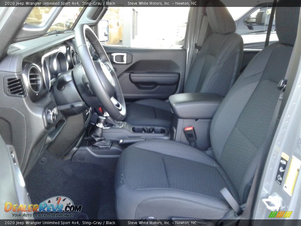 2020 Jeep Wrangler Unlimited Sport 4x4 Sting-Gray / Black Photo #10