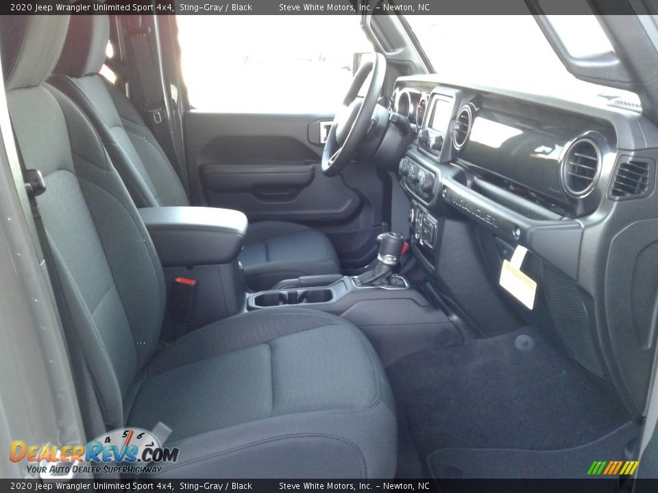 2020 Jeep Wrangler Unlimited Sport 4x4 Sting-Gray / Black Photo #13