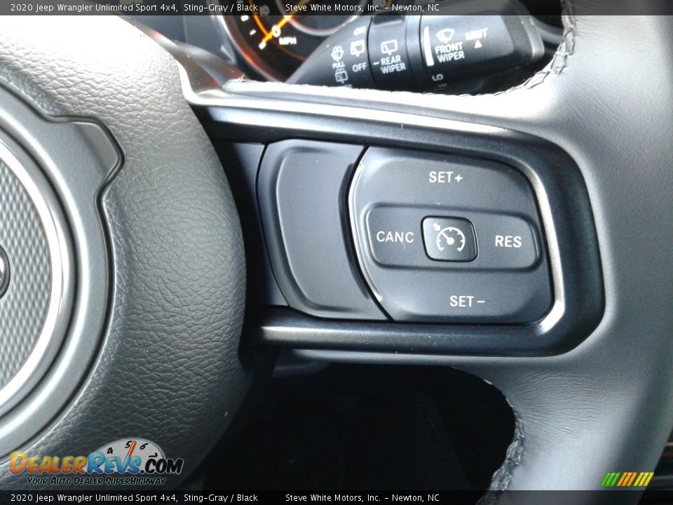 2020 Jeep Wrangler Unlimited Sport 4x4 Sting-Gray / Black Photo #17