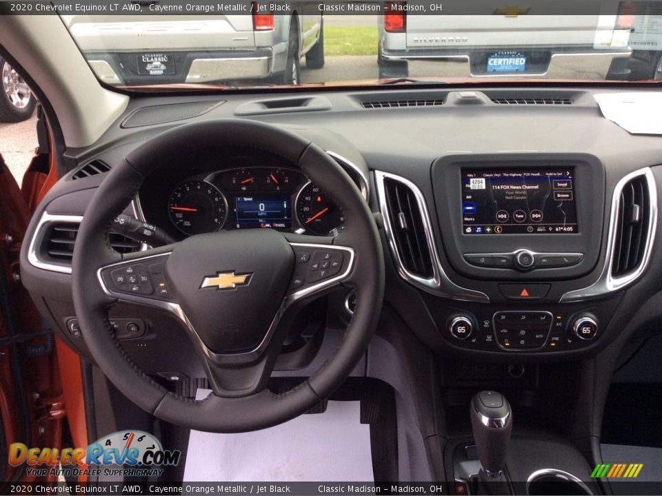 2020 Chevrolet Equinox LT AWD Cayenne Orange Metallic / Jet Black Photo #3