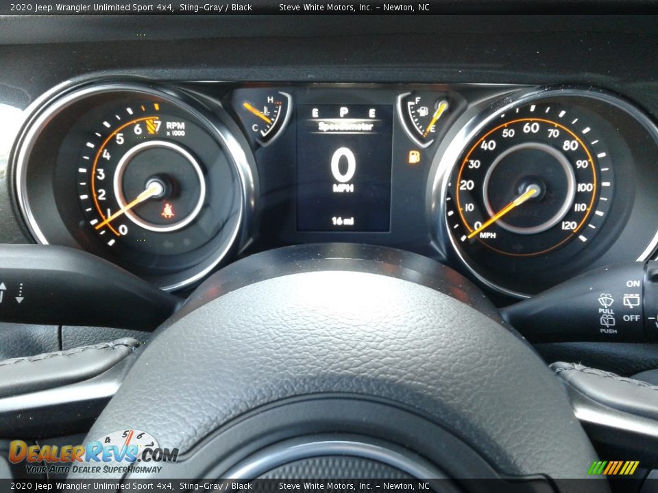 2020 Jeep Wrangler Unlimited Sport 4x4 Sting-Gray / Black Photo #18