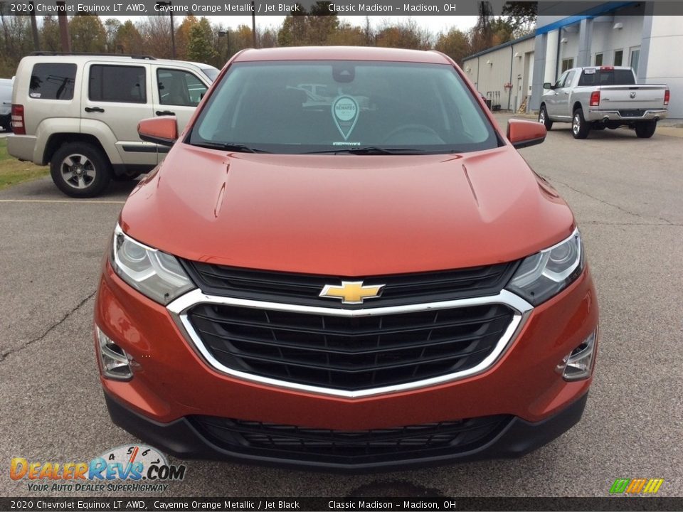 2020 Chevrolet Equinox LT AWD Cayenne Orange Metallic / Jet Black Photo #4