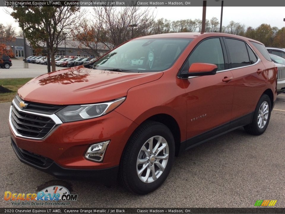 2020 Chevrolet Equinox LT AWD Cayenne Orange Metallic / Jet Black Photo #5
