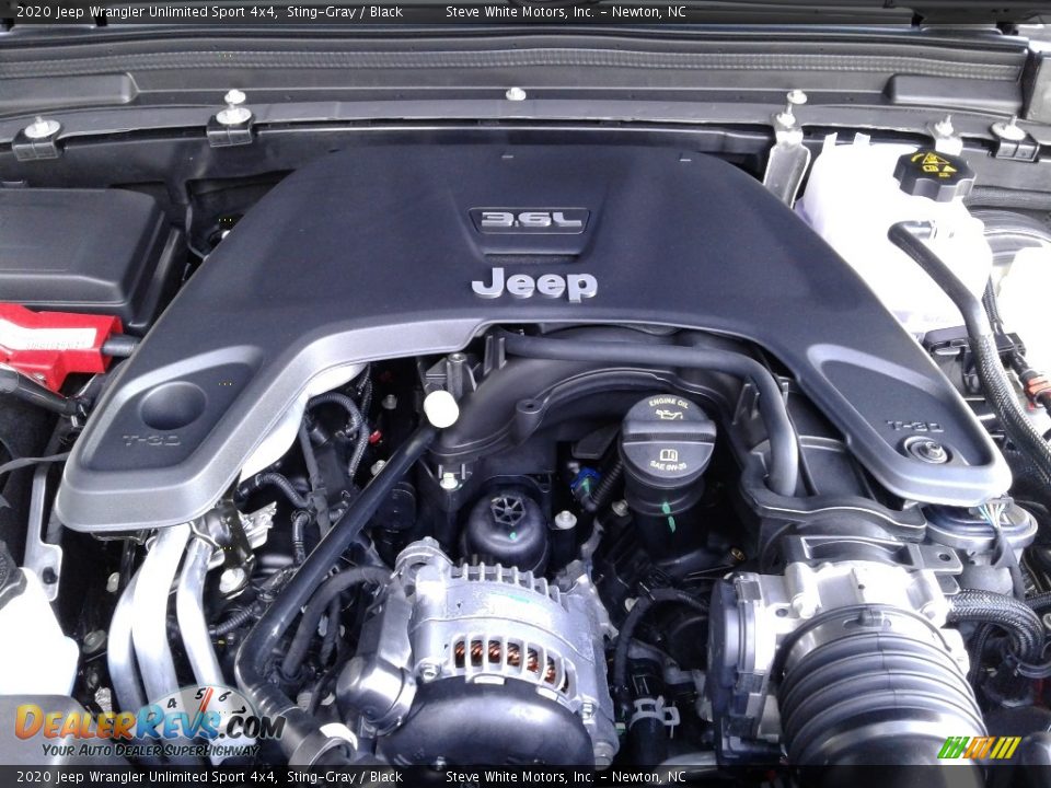 2020 Jeep Wrangler Unlimited Sport 4x4 Sting-Gray / Black Photo #25