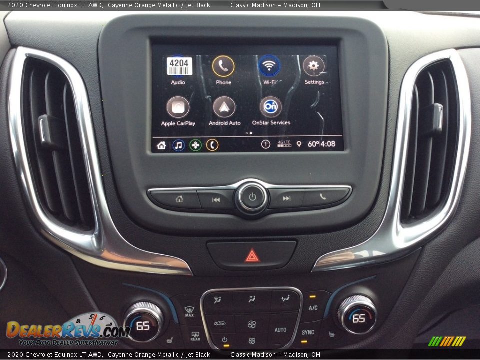 2020 Chevrolet Equinox LT AWD Cayenne Orange Metallic / Jet Black Photo #14