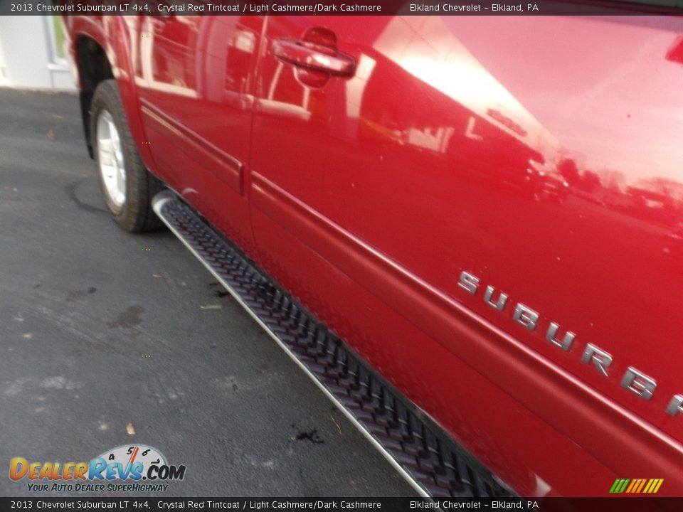 2013 Chevrolet Suburban LT 4x4 Crystal Red Tintcoat / Light Cashmere/Dark Cashmere Photo #11
