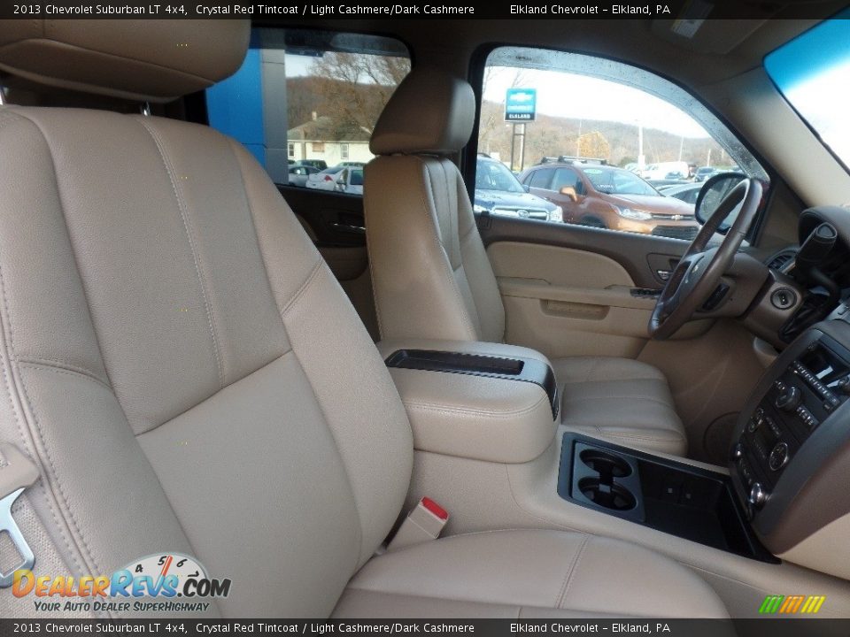 2013 Chevrolet Suburban LT 4x4 Crystal Red Tintcoat / Light Cashmere/Dark Cashmere Photo #12