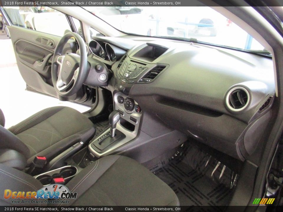 2018 Ford Fiesta SE Hatchback Shadow Black / Charcoal Black Photo #15
