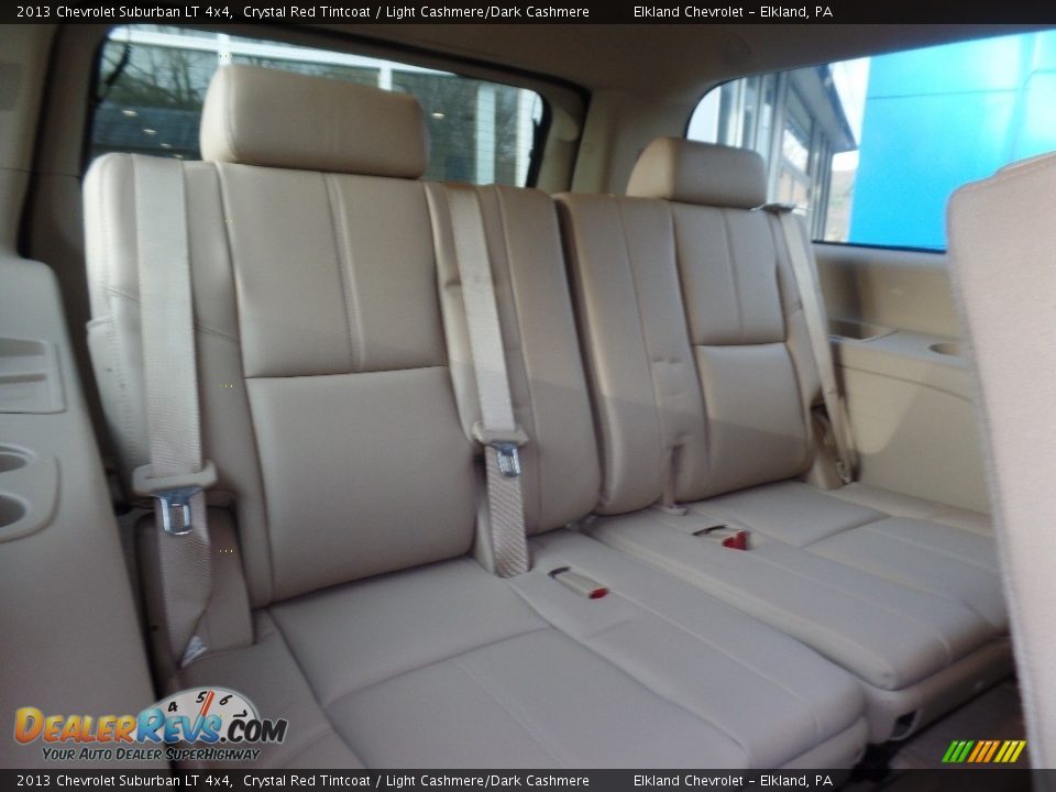 2013 Chevrolet Suburban LT 4x4 Crystal Red Tintcoat / Light Cashmere/Dark Cashmere Photo #15