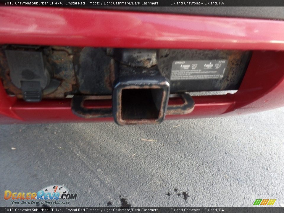2013 Chevrolet Suburban LT 4x4 Crystal Red Tintcoat / Light Cashmere/Dark Cashmere Photo #16