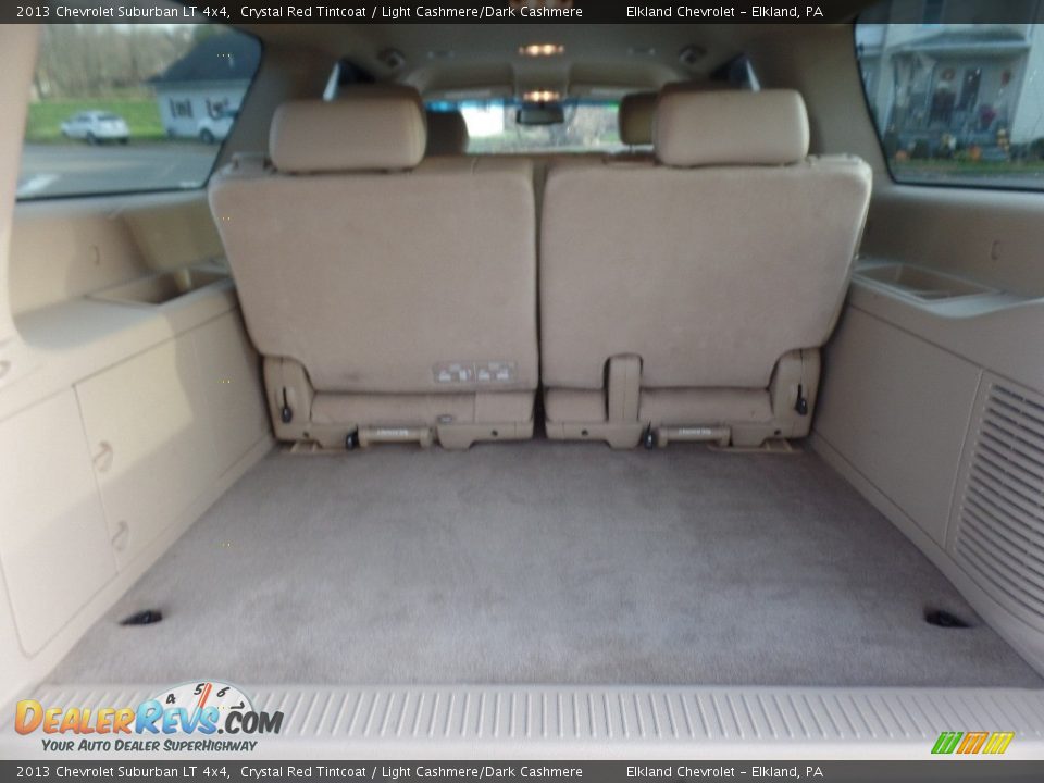 2013 Chevrolet Suburban LT 4x4 Crystal Red Tintcoat / Light Cashmere/Dark Cashmere Photo #17