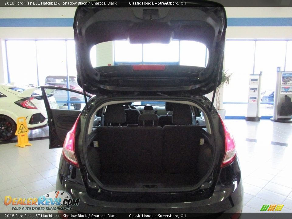 2018 Ford Fiesta SE Hatchback Shadow Black / Charcoal Black Photo #20