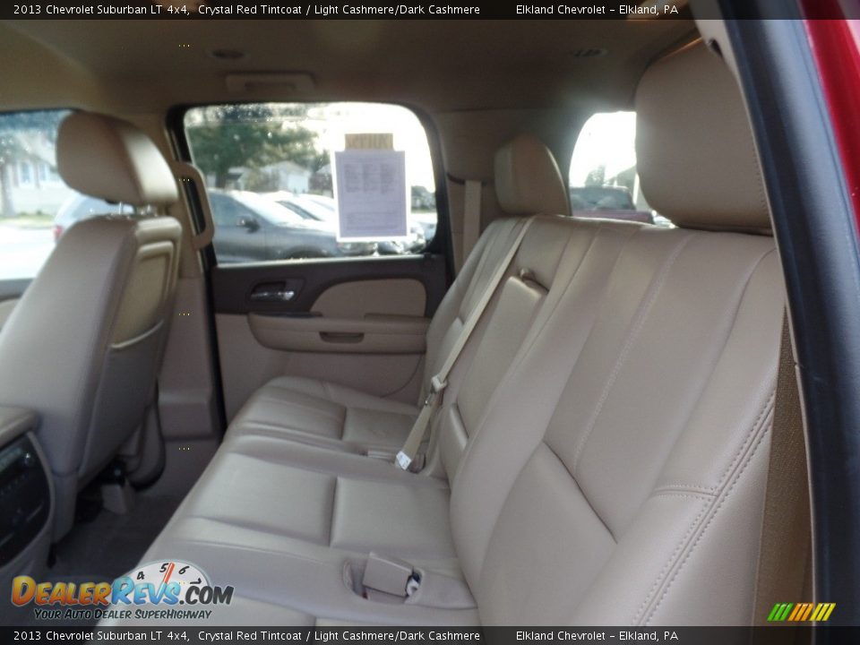 2013 Chevrolet Suburban LT 4x4 Crystal Red Tintcoat / Light Cashmere/Dark Cashmere Photo #19