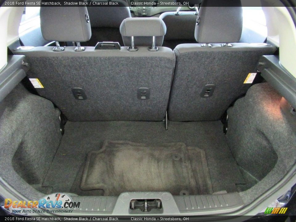 2018 Ford Fiesta SE Hatchback Shadow Black / Charcoal Black Photo #21