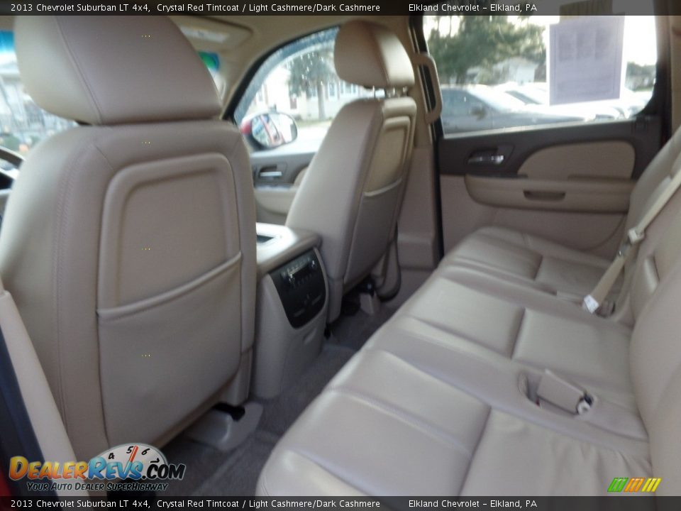 2013 Chevrolet Suburban LT 4x4 Crystal Red Tintcoat / Light Cashmere/Dark Cashmere Photo #20
