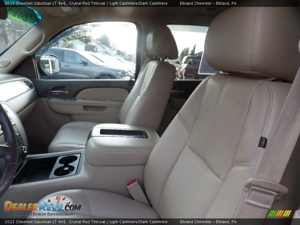 2013 Chevrolet Suburban LT 4x4 Crystal Red Tintcoat / Light Cashmere/Dark Cashmere Photo #22