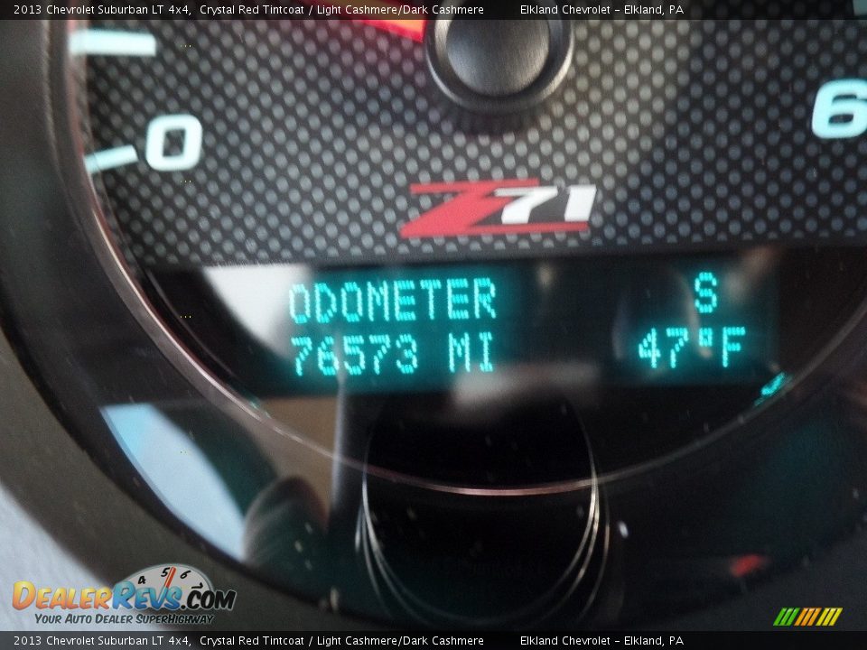 2013 Chevrolet Suburban LT 4x4 Crystal Red Tintcoat / Light Cashmere/Dark Cashmere Photo #29