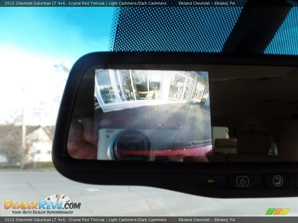 2013 Chevrolet Suburban LT 4x4 Crystal Red Tintcoat / Light Cashmere/Dark Cashmere Photo #33