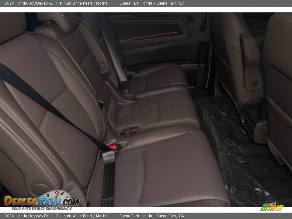 2020 Honda Odyssey EX-L Platinum White Pearl / Mocha Photo #30