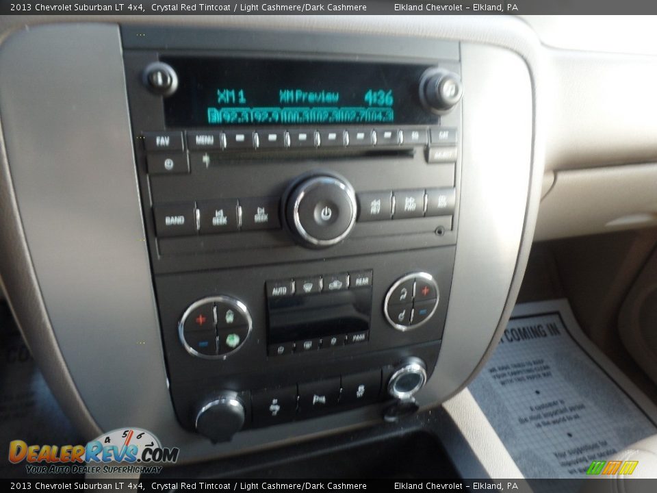 2013 Chevrolet Suburban LT 4x4 Crystal Red Tintcoat / Light Cashmere/Dark Cashmere Photo #35