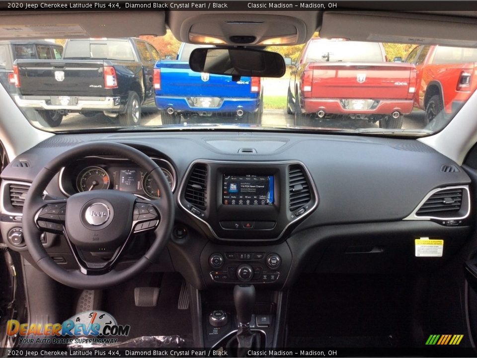 Dashboard of 2020 Jeep Cherokee Latitude Plus 4x4 Photo #12