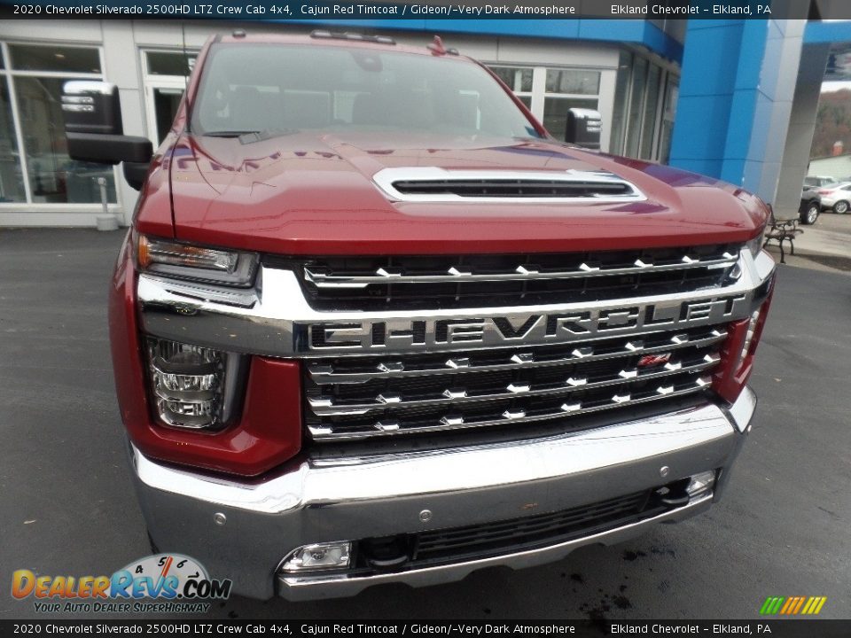 2020 Chevrolet Silverado 2500HD LTZ Crew Cab 4x4 Cajun Red Tintcoat / Gideon/­Very Dark Atmosphere Photo #2