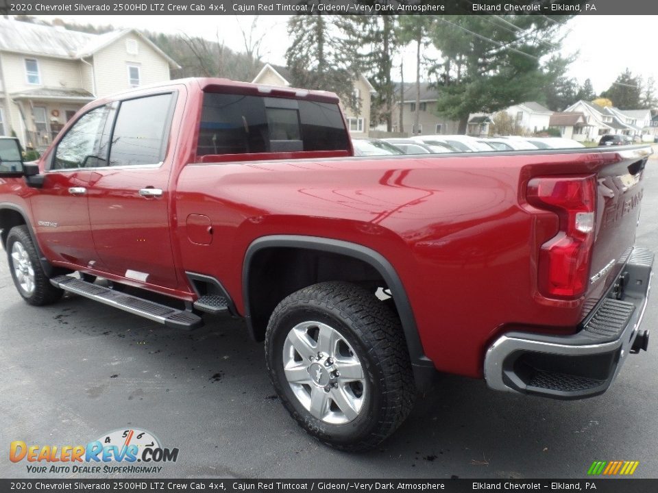 2020 Chevrolet Silverado 2500HD LTZ Crew Cab 4x4 Cajun Red Tintcoat / Gideon/­Very Dark Atmosphere Photo #6