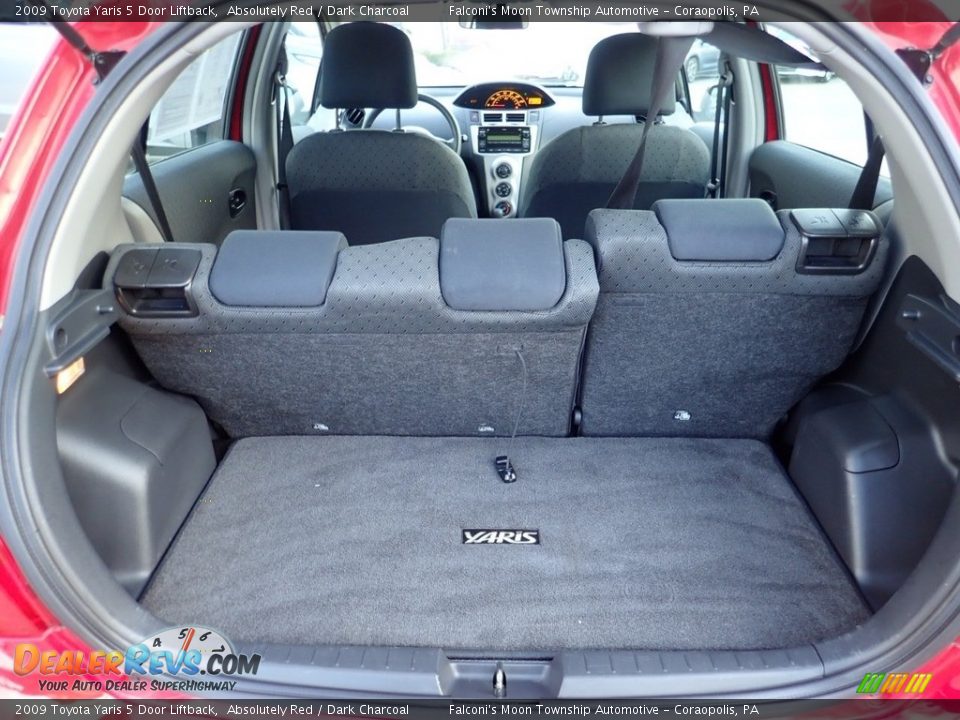 2009 Toyota Yaris 5 Door Liftback Absolutely Red / Dark Charcoal Photo #4