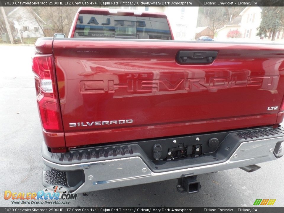 2020 Chevrolet Silverado 2500HD LTZ Crew Cab 4x4 Cajun Red Tintcoat / Gideon/­Very Dark Atmosphere Photo #7