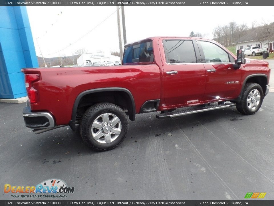 2020 Chevrolet Silverado 2500HD LTZ Crew Cab 4x4 Cajun Red Tintcoat / Gideon/­Very Dark Atmosphere Photo #9