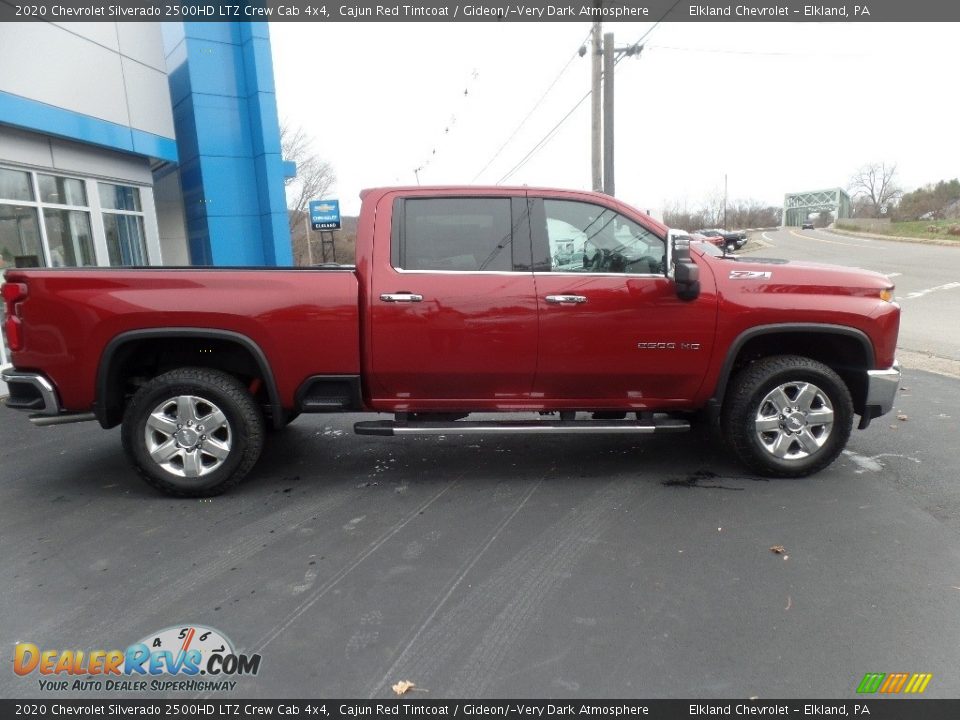 2020 Chevrolet Silverado 2500HD LTZ Crew Cab 4x4 Cajun Red Tintcoat / Gideon/­Very Dark Atmosphere Photo #10