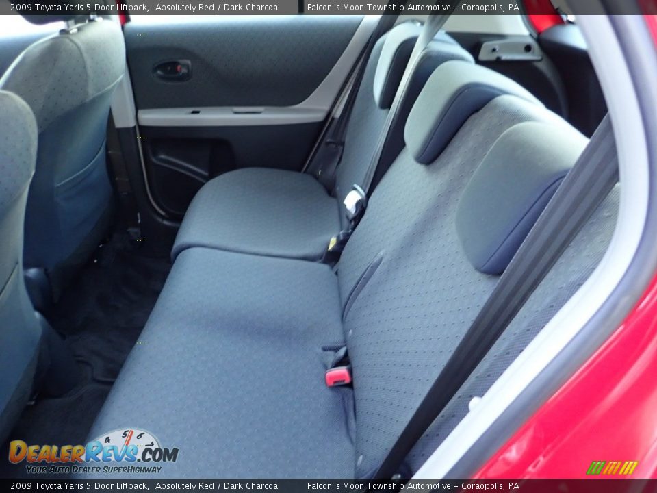 2009 Toyota Yaris 5 Door Liftback Absolutely Red / Dark Charcoal Photo #17