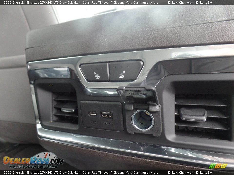 2020 Chevrolet Silverado 2500HD LTZ Crew Cab 4x4 Cajun Red Tintcoat / Gideon/­Very Dark Atmosphere Photo #21